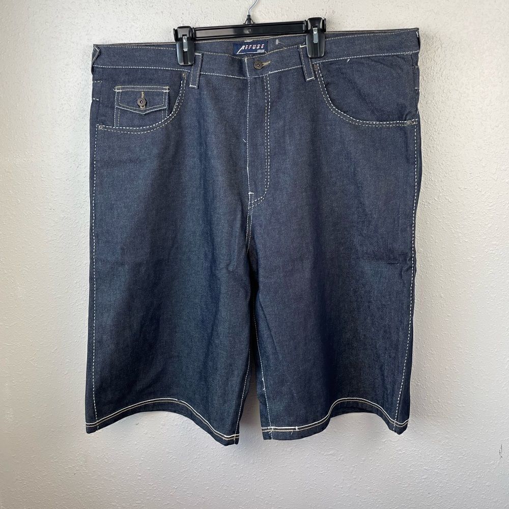 Refuse Denim Shorts Size 50/15 EUC